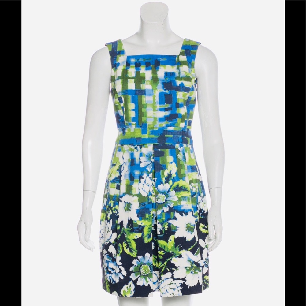Oscar de la Renta Resort Collection Garden Dress